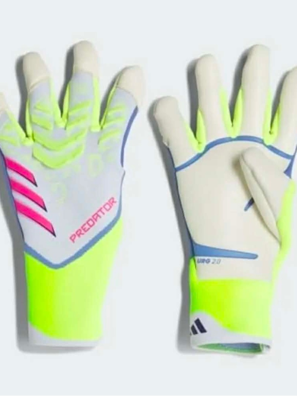 ADIDAS PREDATOR GL PRO HYBRID GOALKEEPER GLOVES - SIZE 10